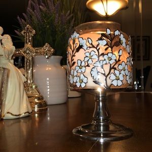Bath and Body Works Flower Candle Holder